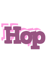 Hop relaxing logo