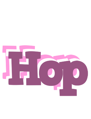 Hop relaxing logo