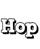 Hop snowing logo