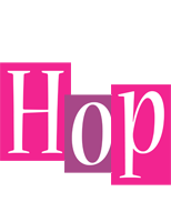 Hop whine logo