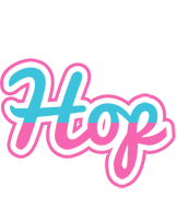 Hop woman logo