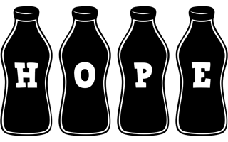 Hope bottle logo