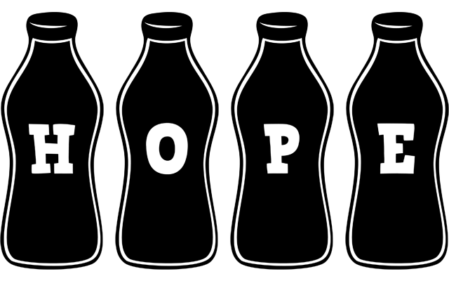 Hope bottle logo