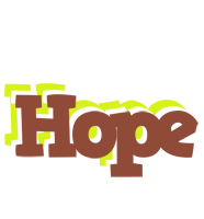 Hope caffeebar logo