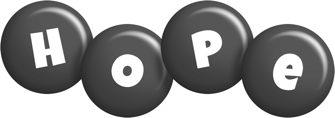 Hope candy-black logo