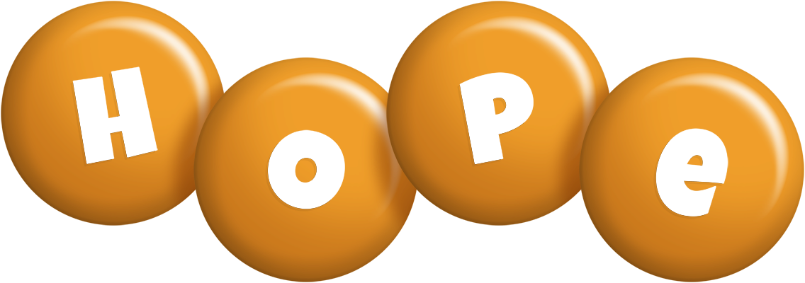 Hope candy-orange logo