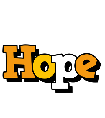 Hope cartoon logo