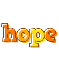 Hope desert logo