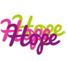 Hope flowers logo