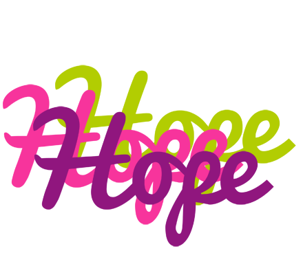 Hope flowers logo