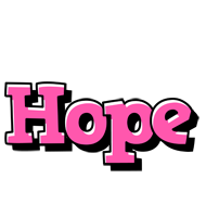 Hope girlish logo