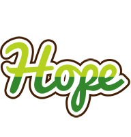 Hope golfing logo