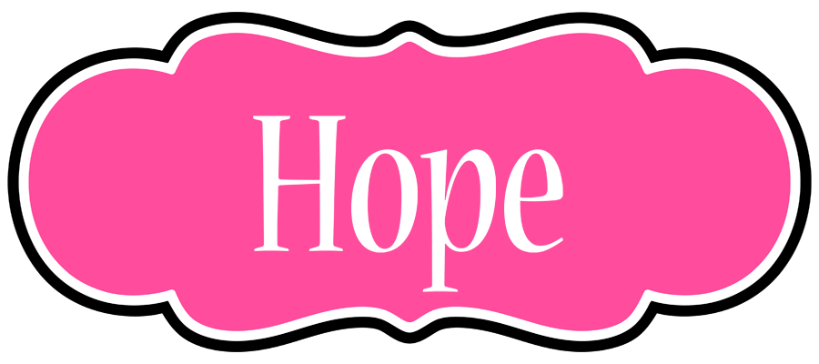 Hope invitation logo