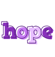 Hope sensual logo