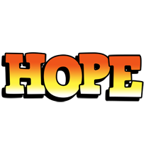 Hope sunset logo