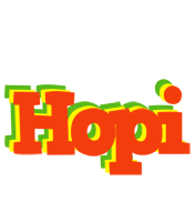 Hopi bbq logo