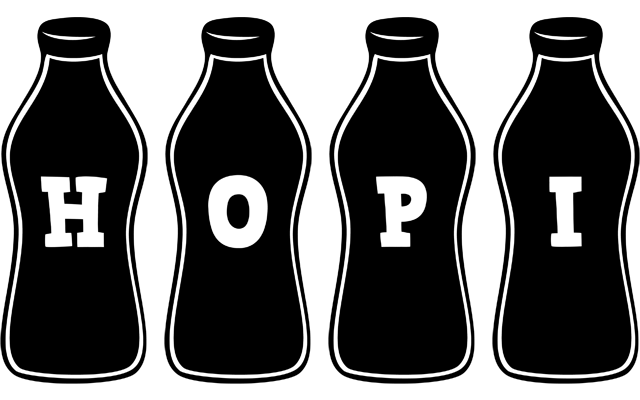 Hopi bottle logo