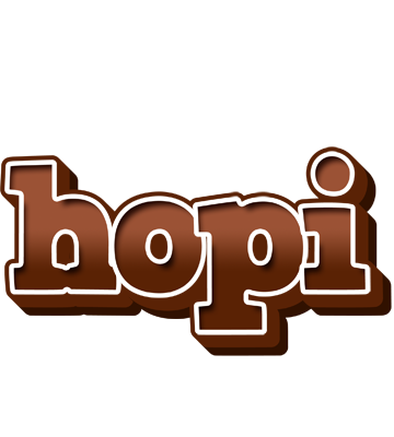 Hopi brownie logo