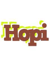 Hopi caffeebar logo