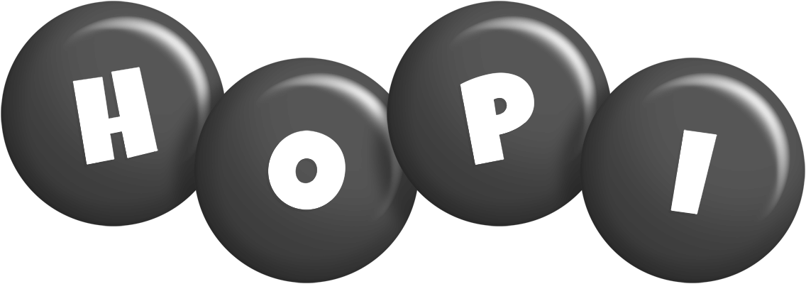 Hopi candy-black logo