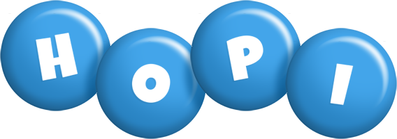 Hopi candy-blue logo