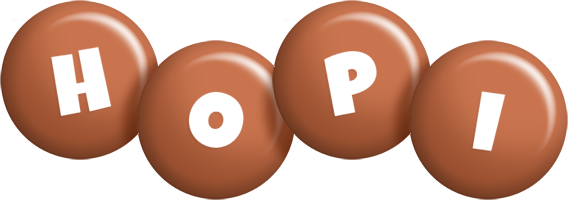 Hopi candy-brown logo