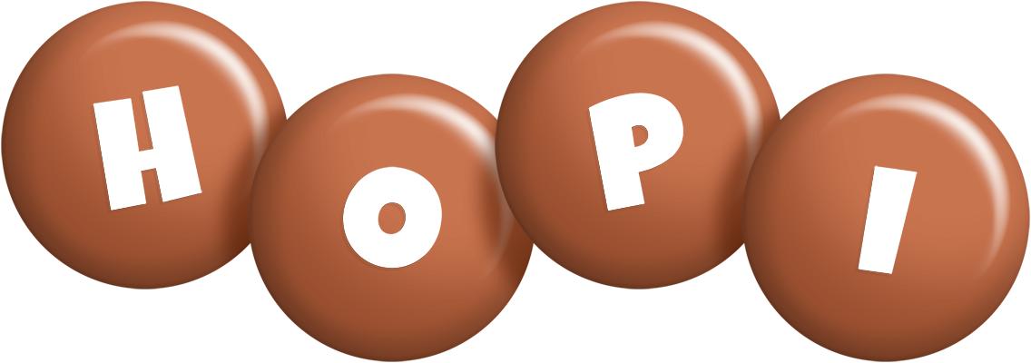 Hopi candy-brown logo
