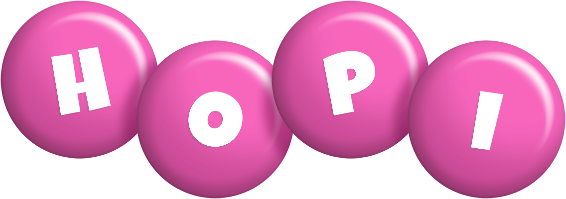 Hopi candy-pink logo