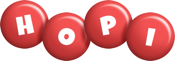 Hopi candy-red logo