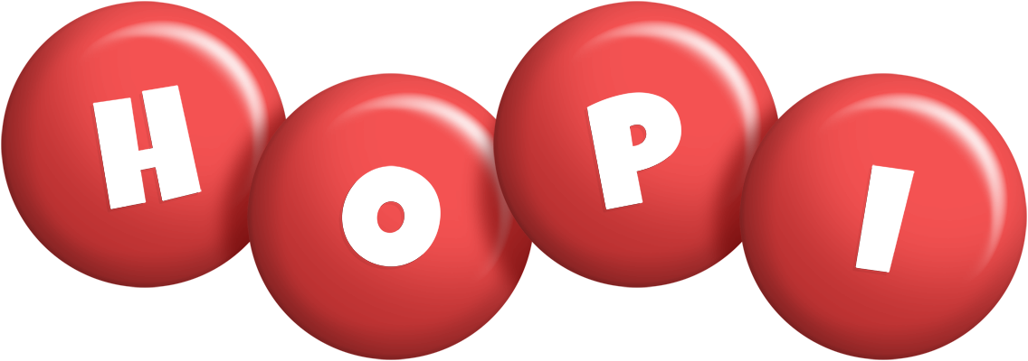 Hopi candy-red logo