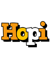 Hopi cartoon logo