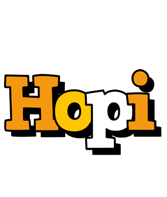 Hopi cartoon logo