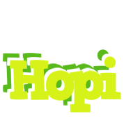 Hopi citrus logo