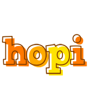 Hopi desert logo