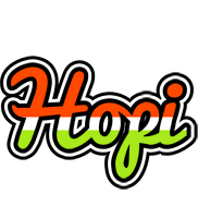 Hopi exotic logo