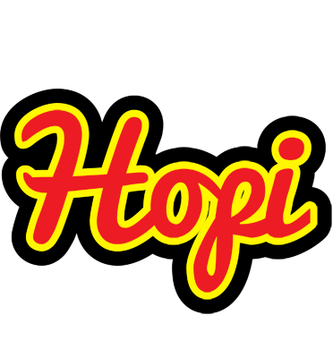 Hopi fireman logo
