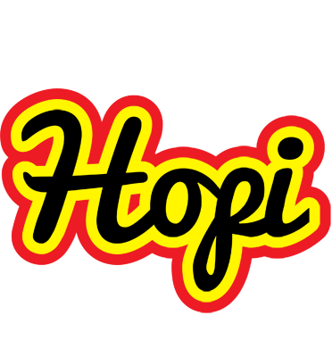 Hopi flaming logo