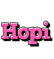 Hopi girlish logo