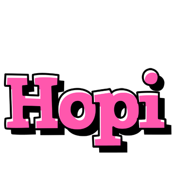 Hopi girlish logo