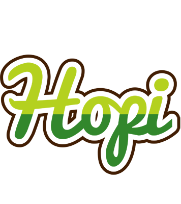 Hopi golfing logo