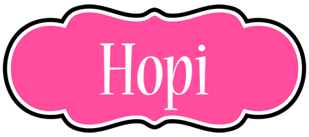 Hopi invitation logo