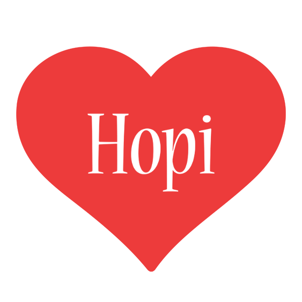 Hopi love logo