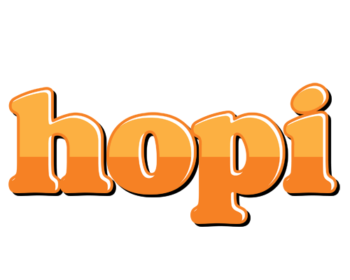 Hopi orange logo