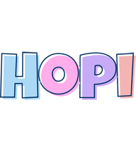 Hopi pastel logo