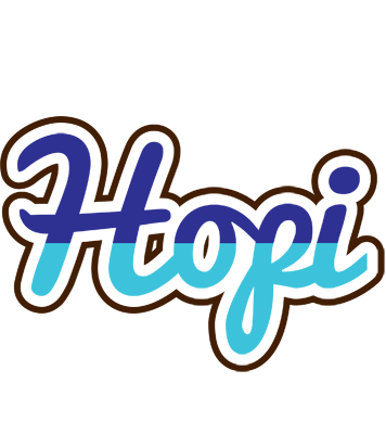 Hopi raining logo