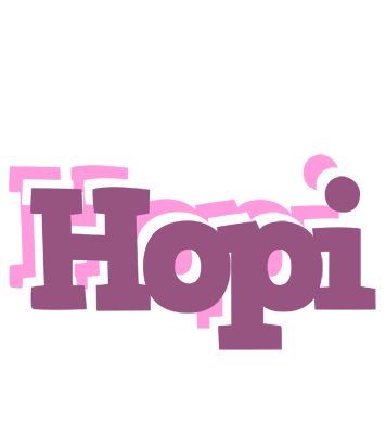 Hopi relaxing logo