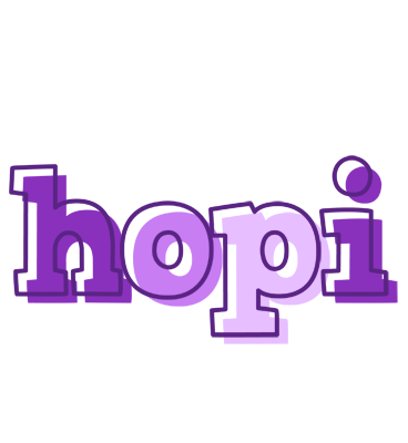Hopi sensual logo
