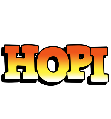 Hopi sunset logo