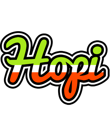Hopi superfun logo