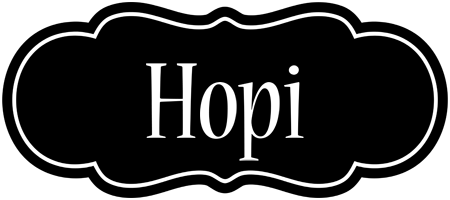 Hopi welcome logo